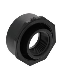 ABS DWV bushing, 1-1/2" spigot x 3/4" female thread