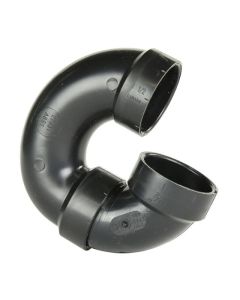 Siphon en "P" en ABS, 1-1/2" femelle, sans bouchon