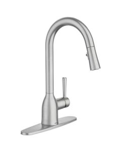 Adler Kitchen Faucet 1 Handle And Retractable Stainless Steel Spout