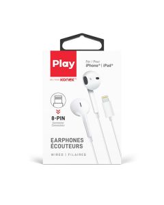 Wired Earphones With Lightning Conector