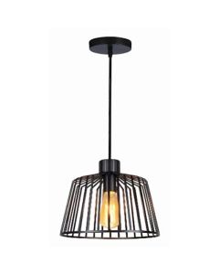 Pendant Fixture Black 1 Lamp FLORIAN