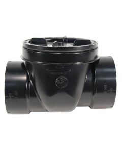 1 1/2" ABS DWV Female Check Valve without Chimney
