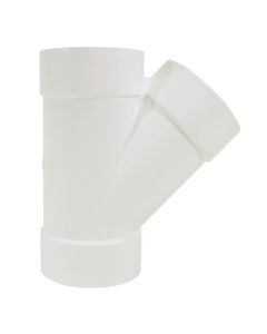 PVC 45° Wye FxFxF 3'' BNQ