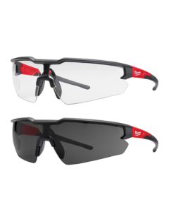 Clear And Tinted Anti-Scratch Safety Glasses (2-Pack)