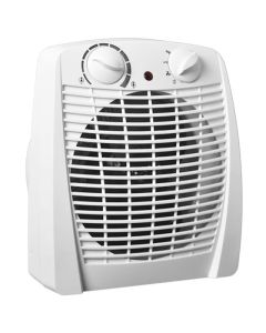 Chaufferette électrique compacte 1500 W avec thermostat réglable
