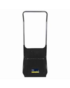 Polyethylene Snow Sleigh Shovel 35 L - Black