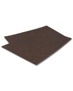 PRO-TEC® 4-1/4" X 5-3/4" feutre int brun (2)