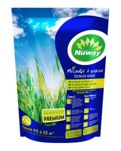 Semence à gazon formule soleil 1.5kg