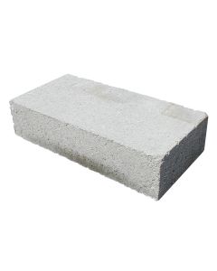 Bloc plein en béton 4" x 8" x 16" Gris