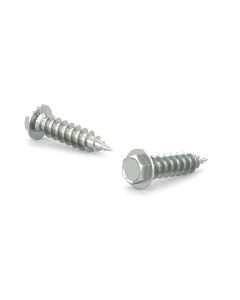 Metal screw, Hex head w/ washer & serration, Self-tapping thread #10x1/2"(16)
