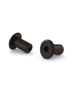 JCN Type nut, oiled-rubbed bronze, 1/4 x 17mm (4)