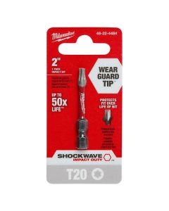 T20 x 2" SHOCKWAVE Impact Torx Bits