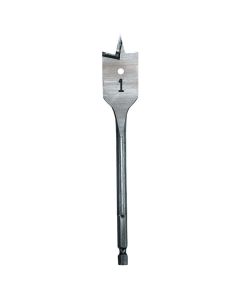 Flat Boring Bits 1" x 6"