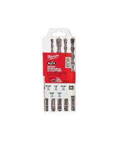 Ensembel de mèches à béton SDS-Plus 2 tranchants 5 pièces