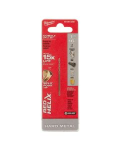 1/16" RED HELIX Cobalt Drill Bits