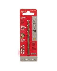 15/64" RED HELIX Cobalt Drill Bits