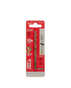 1/4" RED HELIX Cobalt Drill Bits