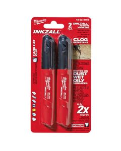 INKZALL Medium Point Jobsite Markers (2)