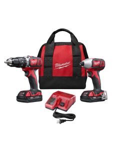 Ensemble perceuse et clé à chocs M18 avec 2 batteries et chargeur