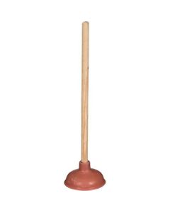 Débouchoir à ventouse Cobra Tools, bois et caoutchouc, 5'' x 21''