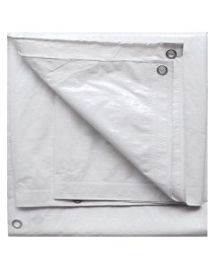 Bâche 10' X 12' blanche