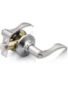 Reversible Door Lever Stainless Privacy