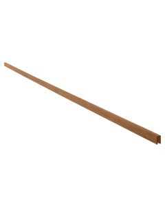 Brown Treated Wood U-Molding 1" x 1-3/8" x 8'