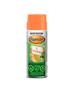 Peinture fluorescente en aérosol Orange , 312g