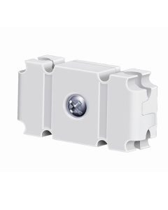 Joiner Plate for Wire Shelving, White