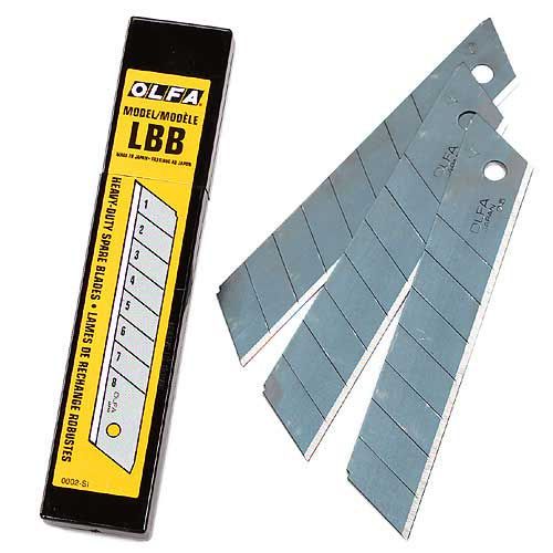 OLFA HD Ultra-Sharp Black Snap-Blade - LBB - 18 mm - 10/Pack