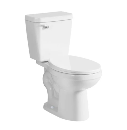 Toilette "Soyo" avec cuvette ronde, 2 pièces, blanc