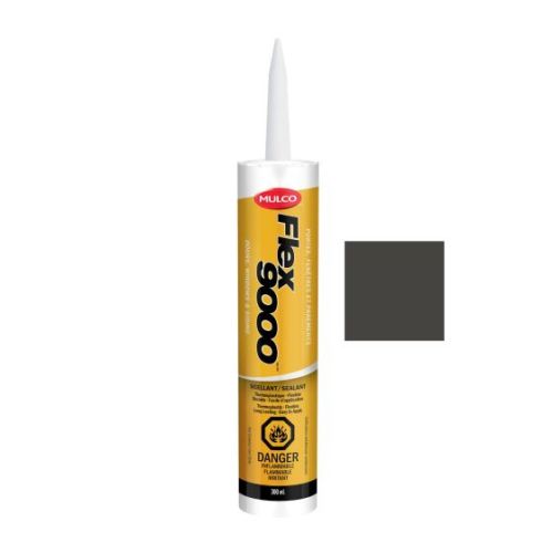 Scellant thermoplastique Flex 9000 de Mulco, brun foncé, 300 ml