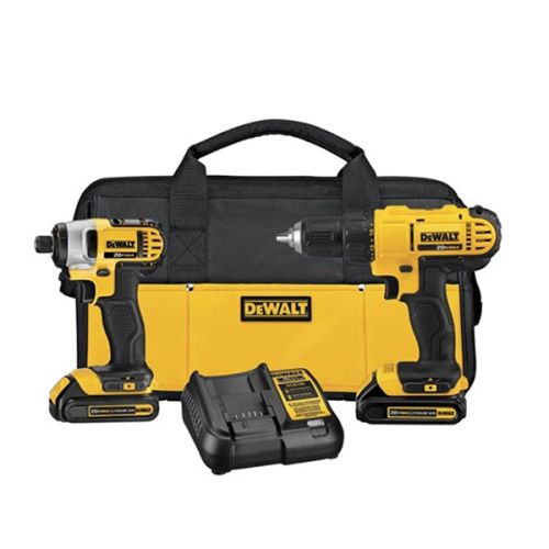 Perceuse/visseuse sans fil 20V MAX avec (2) piles 1,3Ah, chargeur et sac