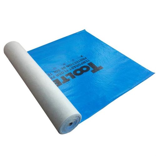 Protecteur de plancher temporaire 40" x 45' bleu