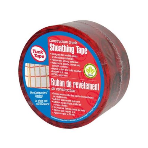 Ruban de recouvrement pour isolant extérieur, 55 m, rouge