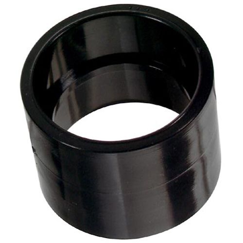 Manchon en ABS DWV, 2", femelle, noir