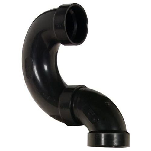 Siphon en "P", en ABS, DWV, 3" femelle, sans bouchon