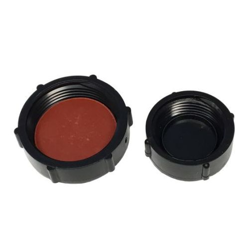 Bouchon fileté en ABS DWV de siphon en P, 2/pqt, 1 5/16" et 1 5/8"