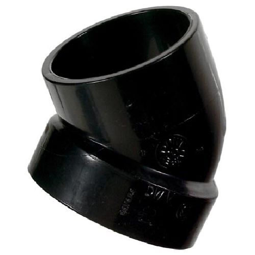 Coude 45° en ABS, 2" mâle x femelle