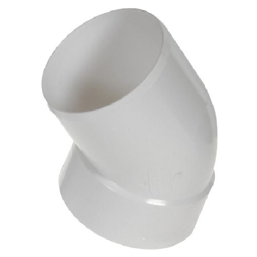 Coude PVC 45° 4" Mâle x 4" Femelle