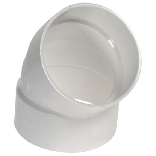 Coude PVC 45° 4" Femelle
