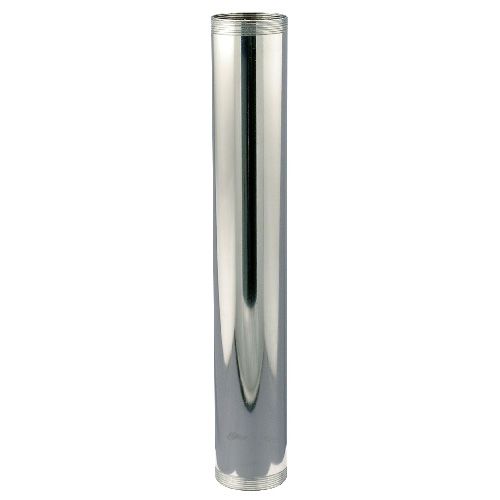 Tube de rallonge fileté aux deux extrémités pour évier et lavabo. 1-1/4" x 8"
