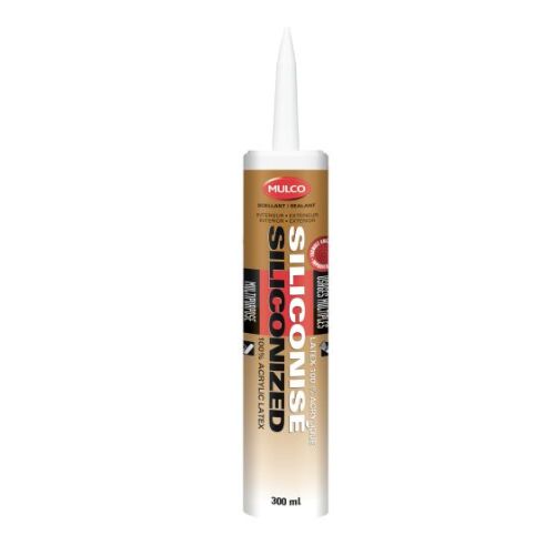 Scellant au latex Siliconisé, 300 ml, clair
