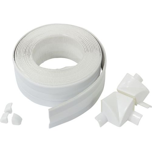Seal-A-Crack Waterproof Adhesive Sealer For Tub Surround 1-1/2'' X 11' White