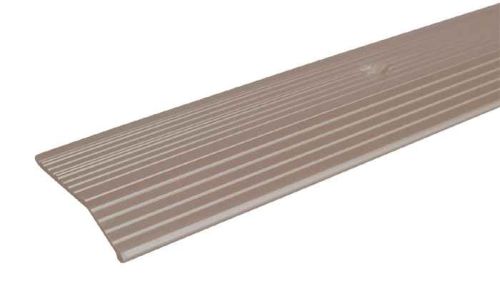 Moulure à bande de joint en biseau en aluminium, 1-1/2" x 6', titane