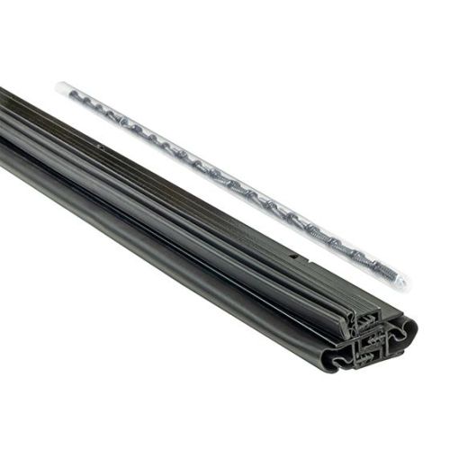 Contour de porte magnétique en aluminium 2x 81'' + 37'' noir