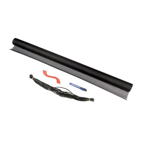 Ensemble moustiquaire pour résistant aux animaux 36" x 84" noir
