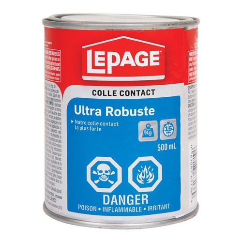Colle contact ultra robuste LePage, 500 ml