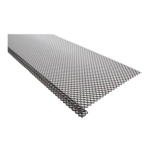 Protège-gouttière en métal pour gouttière de type K, noir 36"
