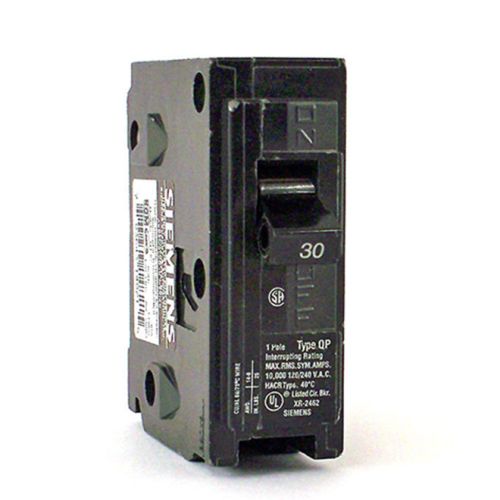 Disjoncteur thermomagnétique unipolaire- 30A - SIEMENS